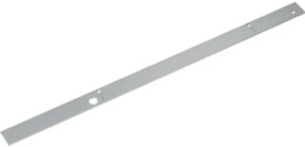 Plaque de montage Dorma pour glissière G-EMR argent ; dormakaba (64450001)