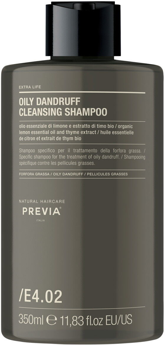 350ml PREVIA Extra Life Dandruff Oily Cleansing Shampoo