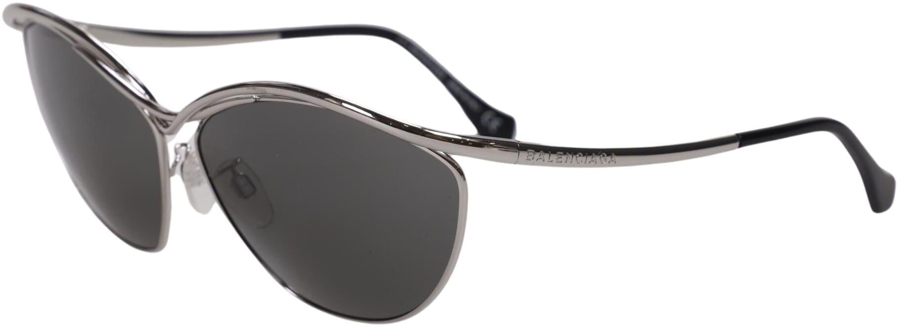 Balenciaga Damen Sonnenbrille, Silber - Second Hand