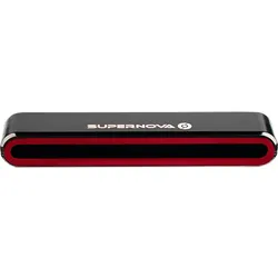 Supernova +M99 TL2 und E-45 Lichtset Schwarz Gepäckträgermontage 6 V
