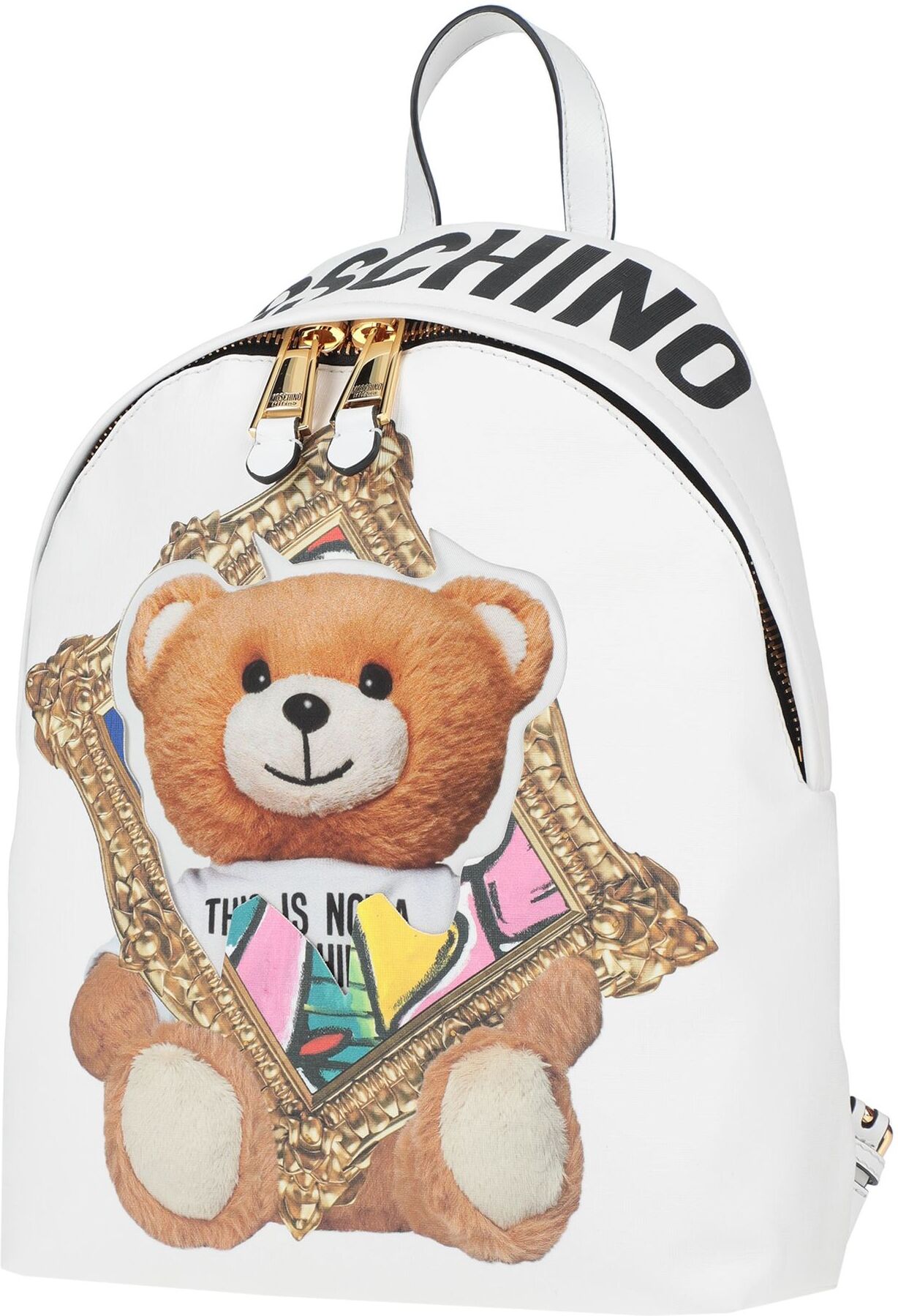 Moschino Mochila Mujer Blanco -- Mujer
