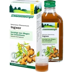 Ingwer Pflanzentrunk Schoenenberger 200 ML