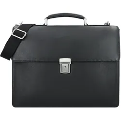 Leonhard Heyden Aktenmappe 2 Fächer Berlin II (15"), Notebooktasche, Schwarz
