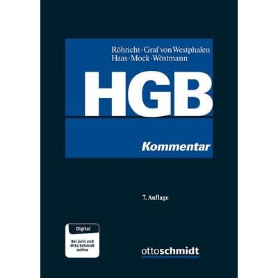 HGB, Gebundene Ausgabe von Stephanie Bialluch-von Allwörden,Anselm Brandi-Dohrn,Anna K. Bernzen,Hannah Bug Stocki,Peter Ries, Verlag Dr. Otto Schmidt