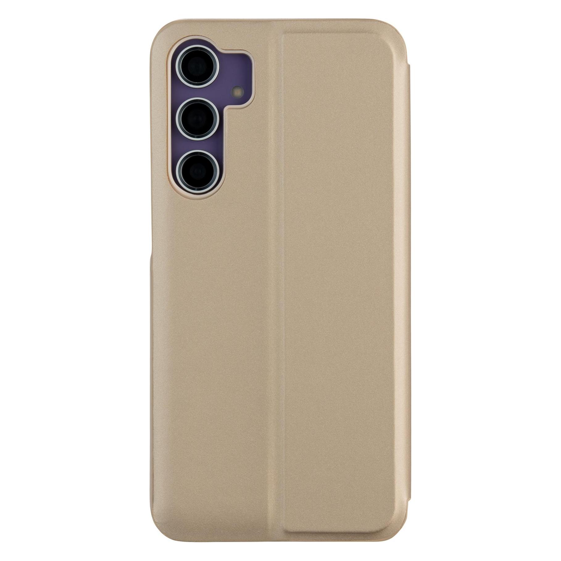 Tecto Shield Fold Mirror View Case for Samsung Galaxy A14 4G / A14 5G gold (Samsung Galaxy A14, Samsung Galaxy A14 5G) (57905338)