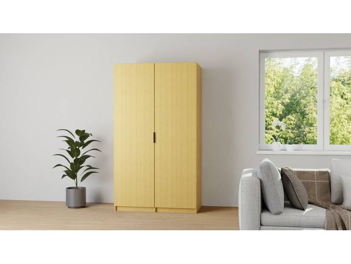 Armoire en placage de bois véritable Placage de bois Chêne huilé