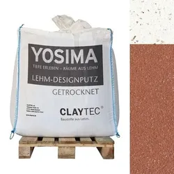 CLAYTEC YOSIMA Lehm-Designputz RO 0 PE - 500 kg BigBag