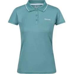 REGATTA Regatta Damen Polo Maverick V, Größe 36 in Türkis Türkis