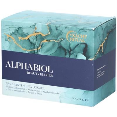 Alphabiol Beauty Elixier 7fach Anti-Aging Formel 28x25 ml Trinkampullen