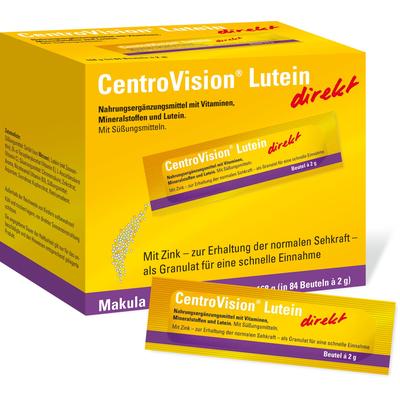 Centrovision Lutein direkt Granulat 84 St