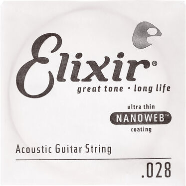 Elixir .028 Western Guitar