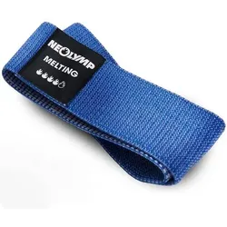 NEOLYMP Fitnessbänder kurz aus Stoff mit E-Book, Größe 33 x 5,6 cm in Blau Blau