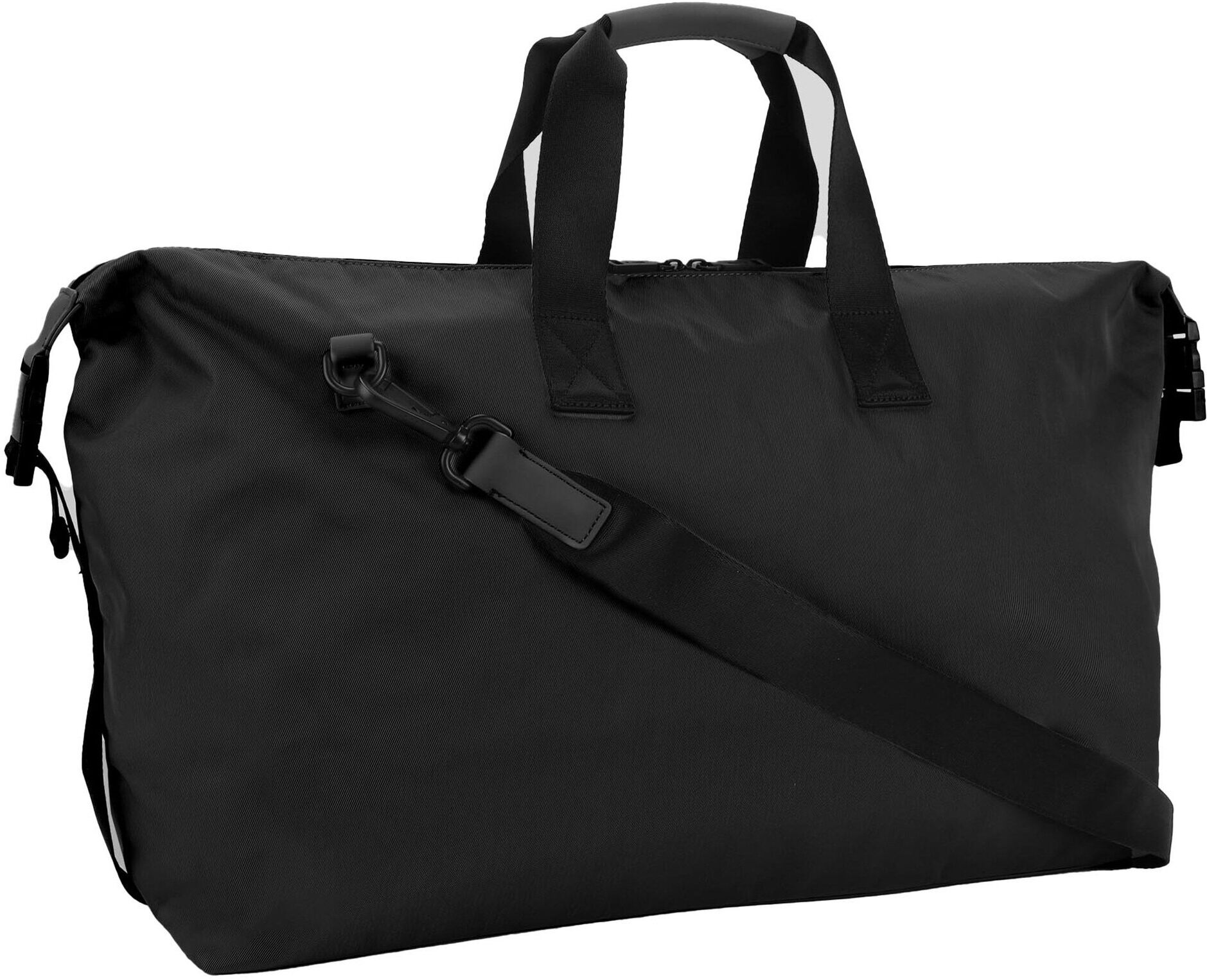 Handtasche JOOP JEANS "Handtasche Atessa Maik Weekender mhz", Herren, Gr. B/H/T: 50cm x 31cm x 21,5cm 0, schwarz, Obermaterial: 100% Polyurethan PU., Taschen Handtasche