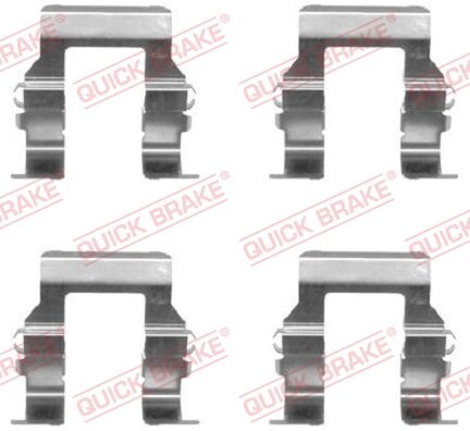 Quick Brake Zubehörsatz, Scheibenbremsbelag 109-1279