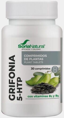 SORIA NATURAL® VIT&MIN 21 - 5HTP GRIFFONIA +B3 +B6 30 COMPRIMIDOS