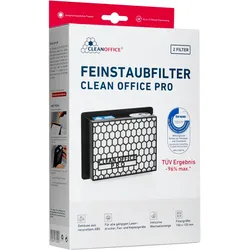 Clean Office Pro Feinstaubfilter 150 x 120 x 50mm Doppelpack f. Drucker u. Kopierer