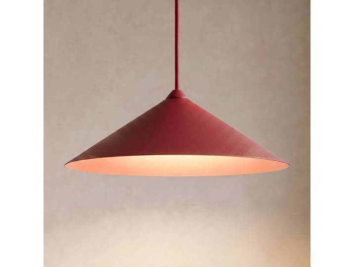 Hängelampe Lume XL TK Lighting, dimmbar, rot, für Wohn- / Esszimmer, Metall, Modern, Pendelleuchte