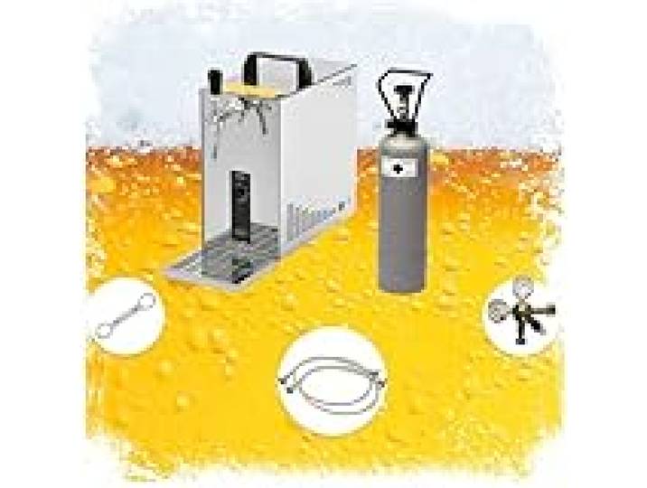 Tireuse À Bière Professionnelle Ensemble Complet Universelle Compatible N'importe Quel Fabricant Fûts De 3L, 5L, 6L, 25L Machine À Bière Pression PYGMY 25 Pompe La Mousse De Bière Pro