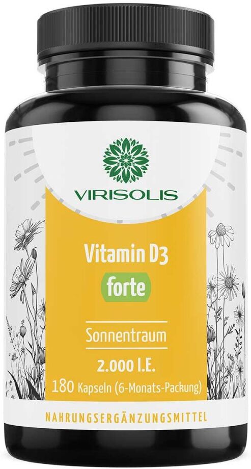 ViriSolis Vitamin D3 Forte 180stk