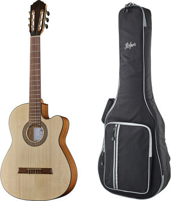 Höfner HF13-C Classical Bundle w/ GB Natur matt
