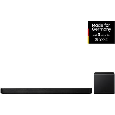 SAMSUNG Soundbar "HW-Q810GH", schwarz, B:111cm H:6,04cm T:12cm, Lautsprecher, 5.1.2-Kanal Surround-Sound, Kabelloser 8"-Subwoofer, Dolby Atmos