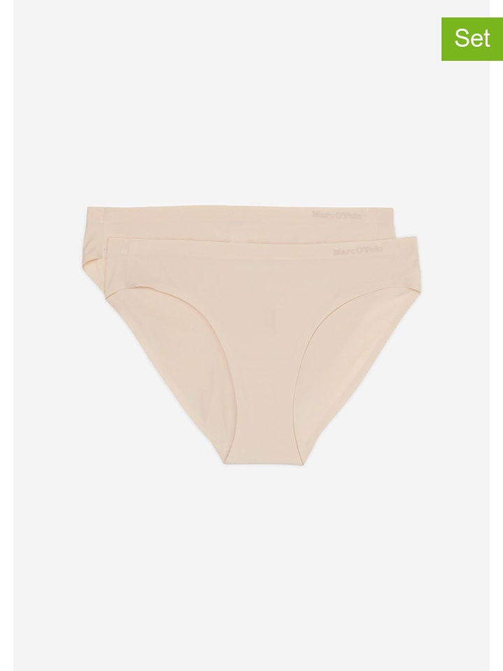 Marc O´Polo Bodywear 2er-Set: Slips in Beige - S