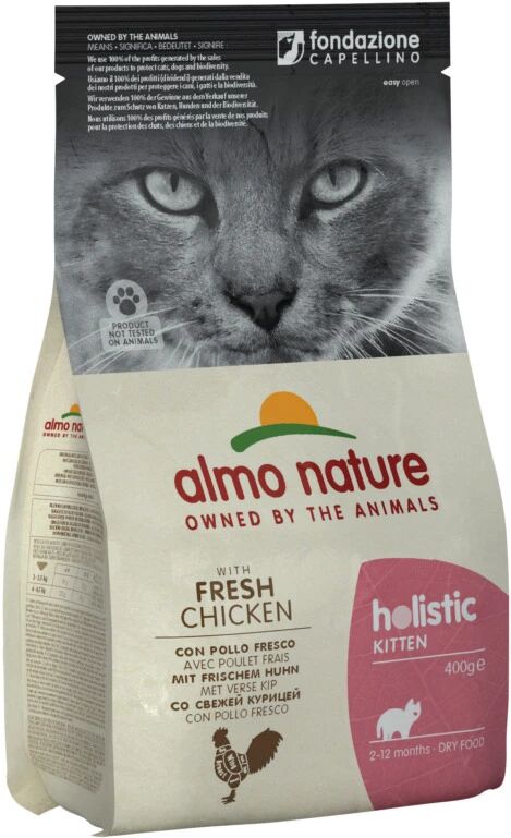 Almo Nature SACCHETTO DRY 400GR KITTEN C/POL