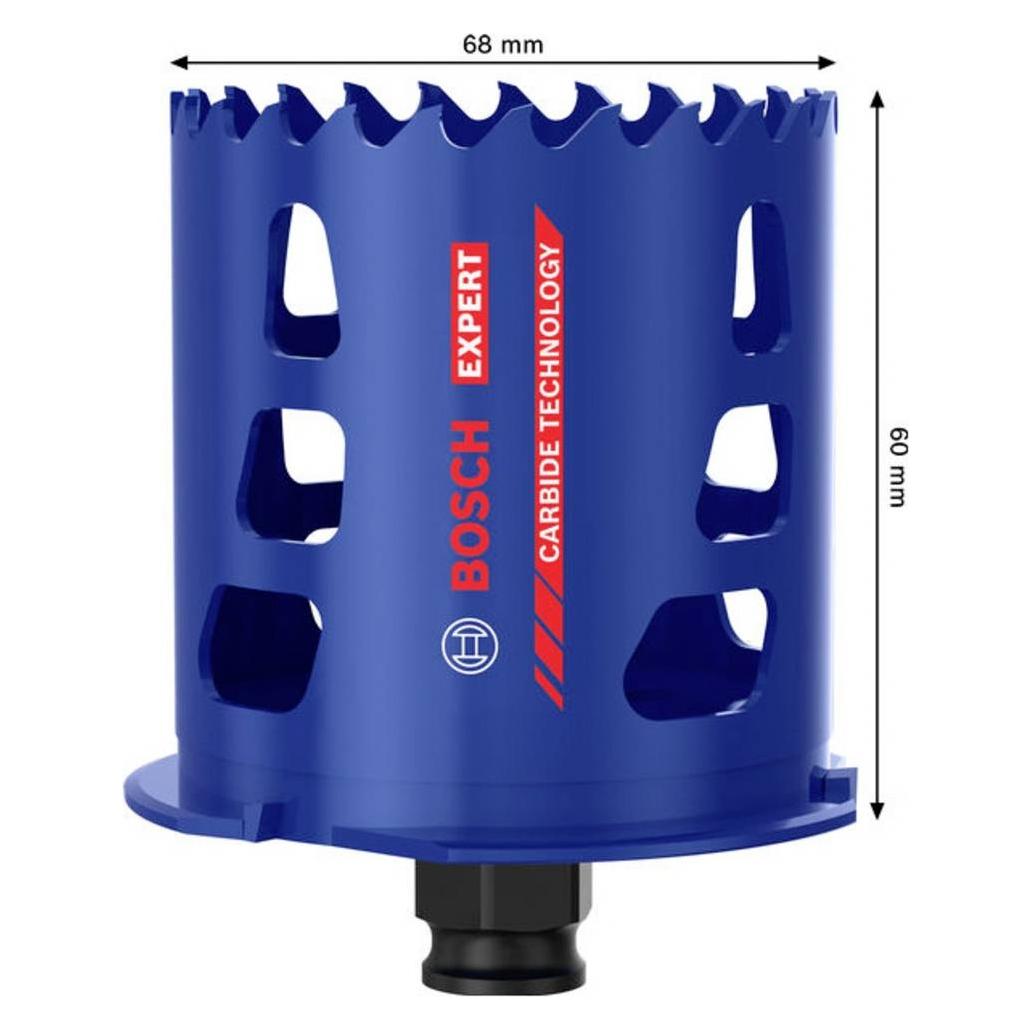 Bosch Professional EXPERT Multi Material Kegelsenker PC Plus Lochsäge, 68 x 60 mm (68 mm) (2608902640)