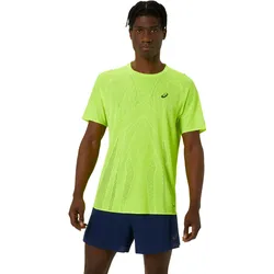 Asics Herrenshirt Metarun SS Top - neongelb / L