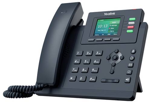 Yealink SIP-T33G Systemtelefon,VoIP Farbdisplay Grau