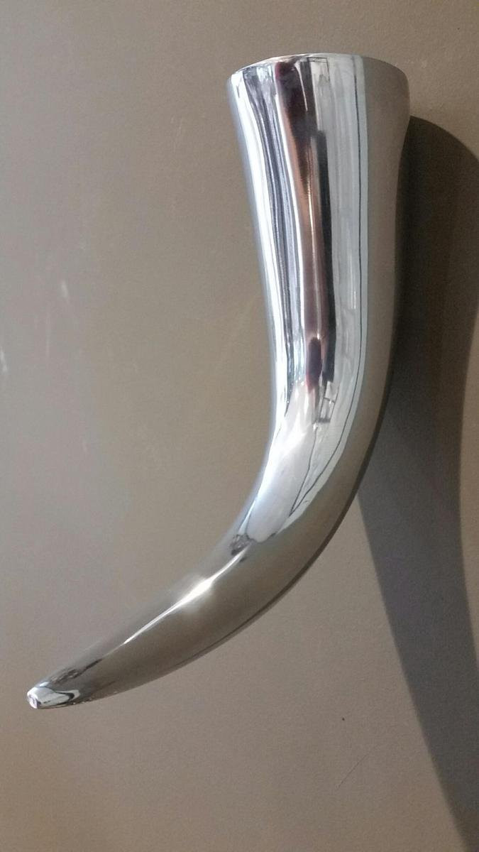 Decostar Wandvaas Hoorn Aluminium 27 cm