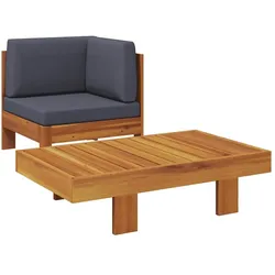 vidaXL, Gartenlounge, Kadoron (corner sofa + table)