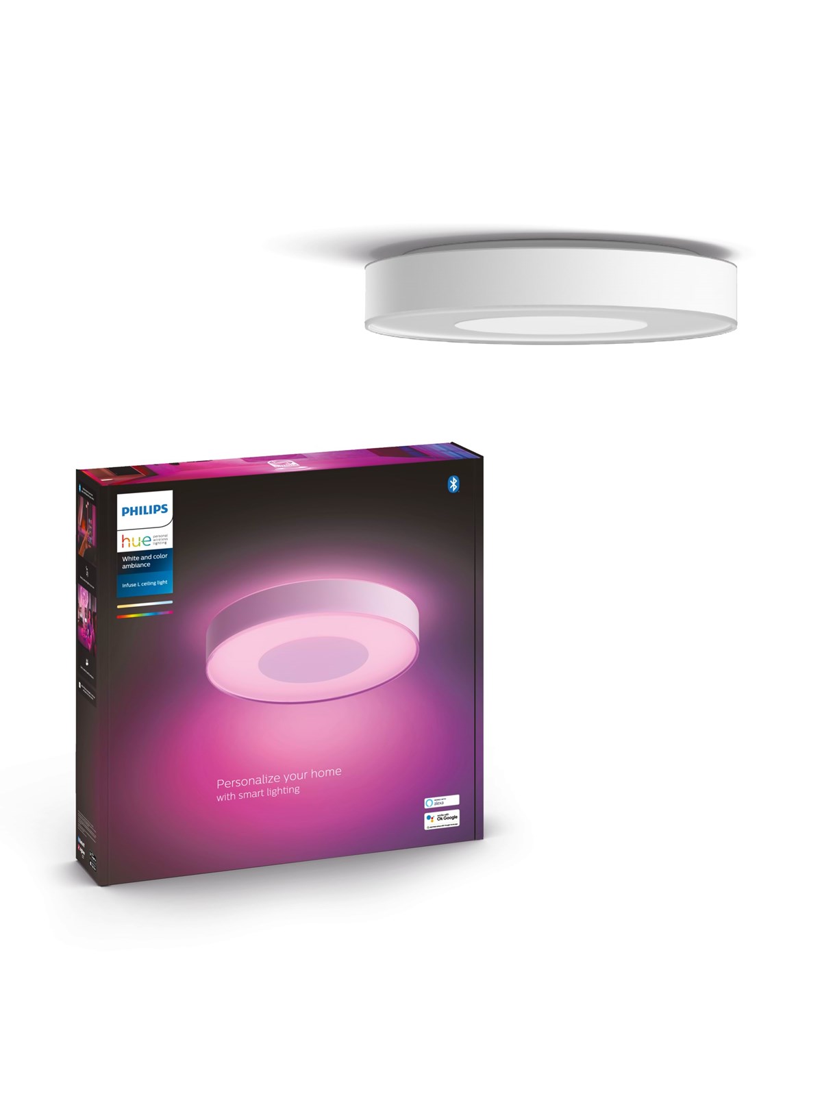 Philips Hue Infuse Large Ceiling Plafond Light - White