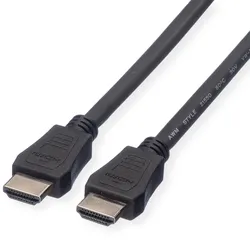VALUE HDMI High Speed Kabel mit Ethernet, LSOH, schwarz, 3 m