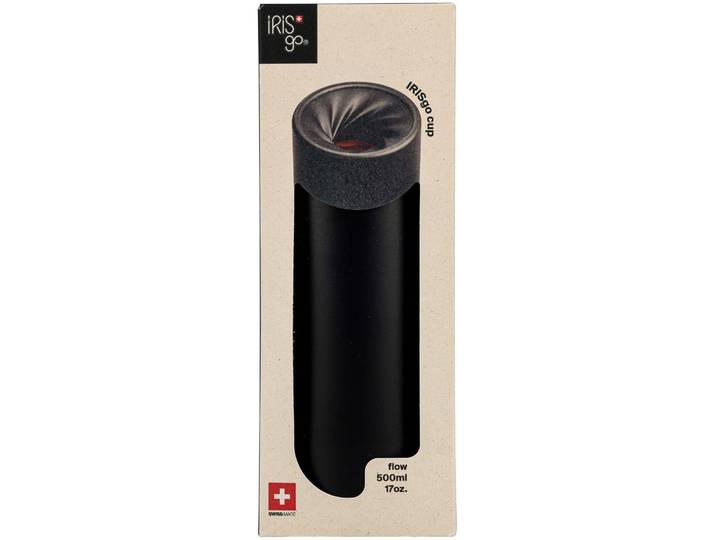 iRiS go cup sip roasted black 500ml