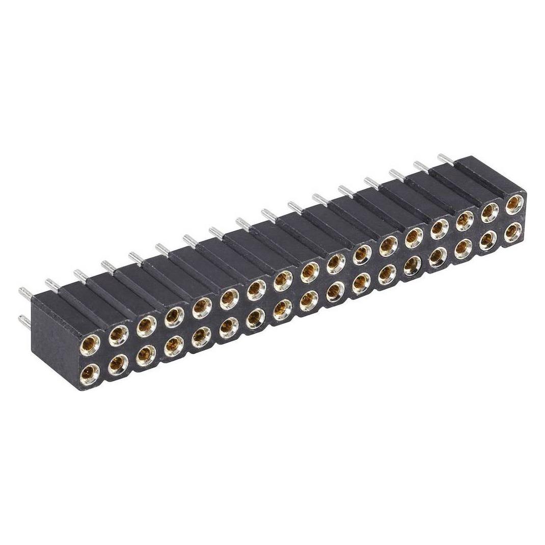 BKL Electronic Doppelreihige Präzisions-Buchsenleiste RM 2.54 mm (10120809)