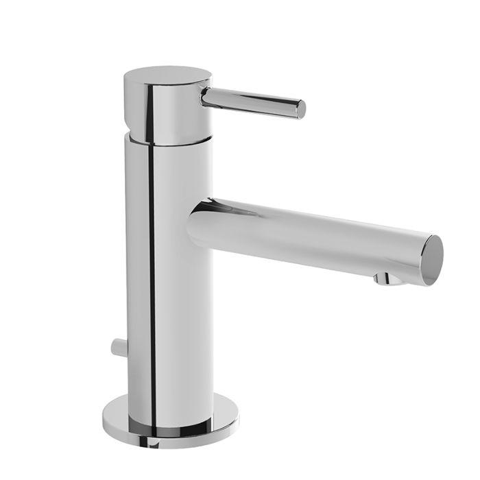 VitrA Origin Waschtischarmatur A42567 Ausladung 105mm, kurz, Einlochmontage, mit Ablaufgarnitur, chrom