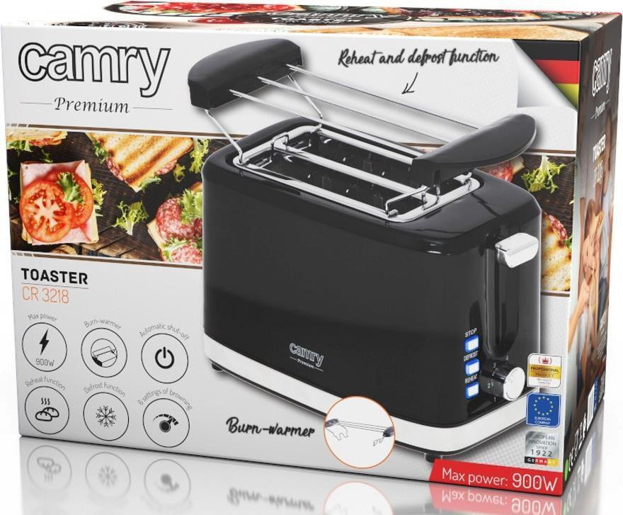 Camry CR 3218 broodrooster, zwart