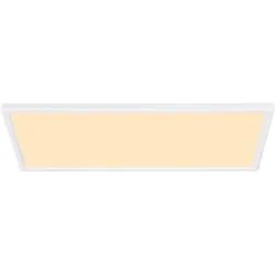 Nordlux LED Deckenleuchte HARLOW SMART 60 RGB+TW, IP54, Up/Down, 21W RGB + 2700-6500K 2100lm 120°, Bluetooth steuerbar, weiß NORD-2110806101