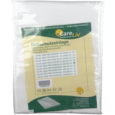 Bettschutzeinlage Folie Molton 90x150 cm 1 St Einlagen