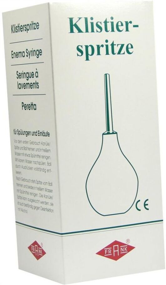 Klistierspritze Größe 7 birnf. mit Kanüle 260 g