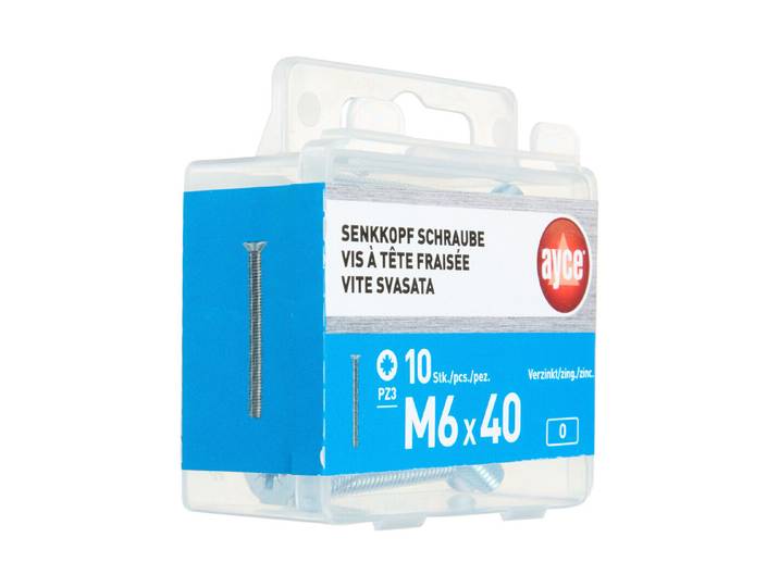 Ayce Senkkopf-Schraube M6 × 40 mm