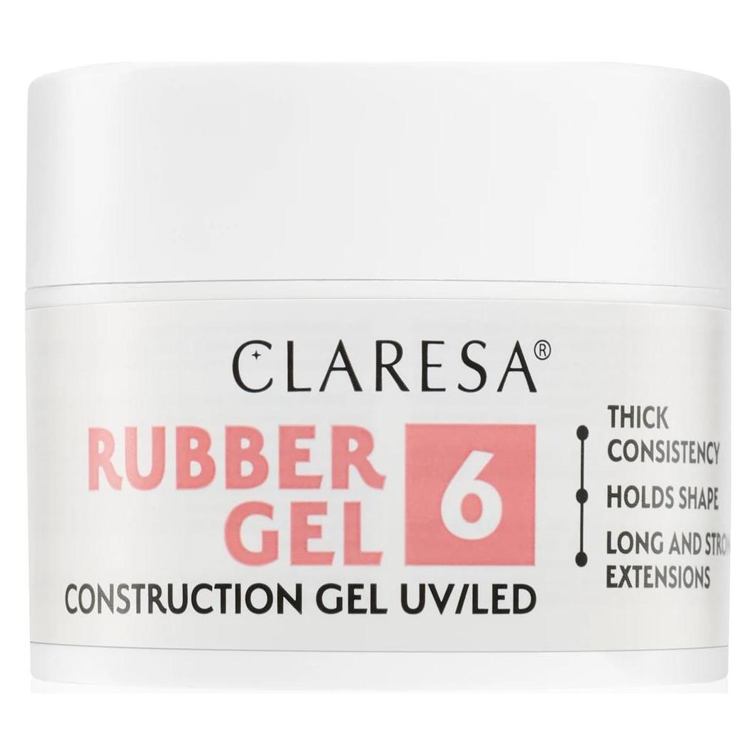 Claresa Gummi Gel Bau Gel Uvled 45 G (Kunstnägel, Warm Rosa) (43865592)