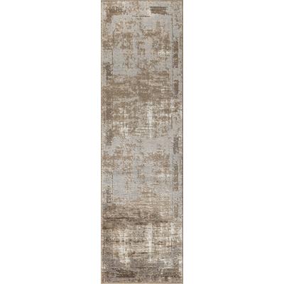 Teppich OTTO HOME "Hamsa, in Standard- und Premium-Qualität, 9 mm oder 14 mm Höhe" Gr. 11, braun, B:67cm L:230cm, Kunstfaser, Teppiche, Teppich, Dezenter Glanz, Hoch-Tief, Vintage-Look & dichte Designer-Qualität