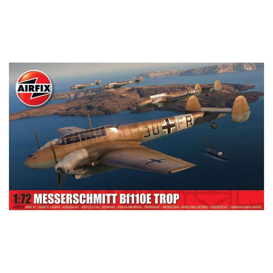 Airfix Messerschmitt Bf110E/E-2 TROP (A03081A)