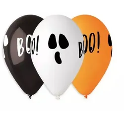 Premium-Luftballon-Set mit Geistmotiv – 5 Stück