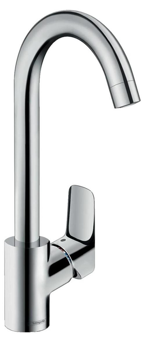 Hansgrohe Logis M31 Eco 1jet spoelwastafelmengkraan met draaibare uitloop, chroom