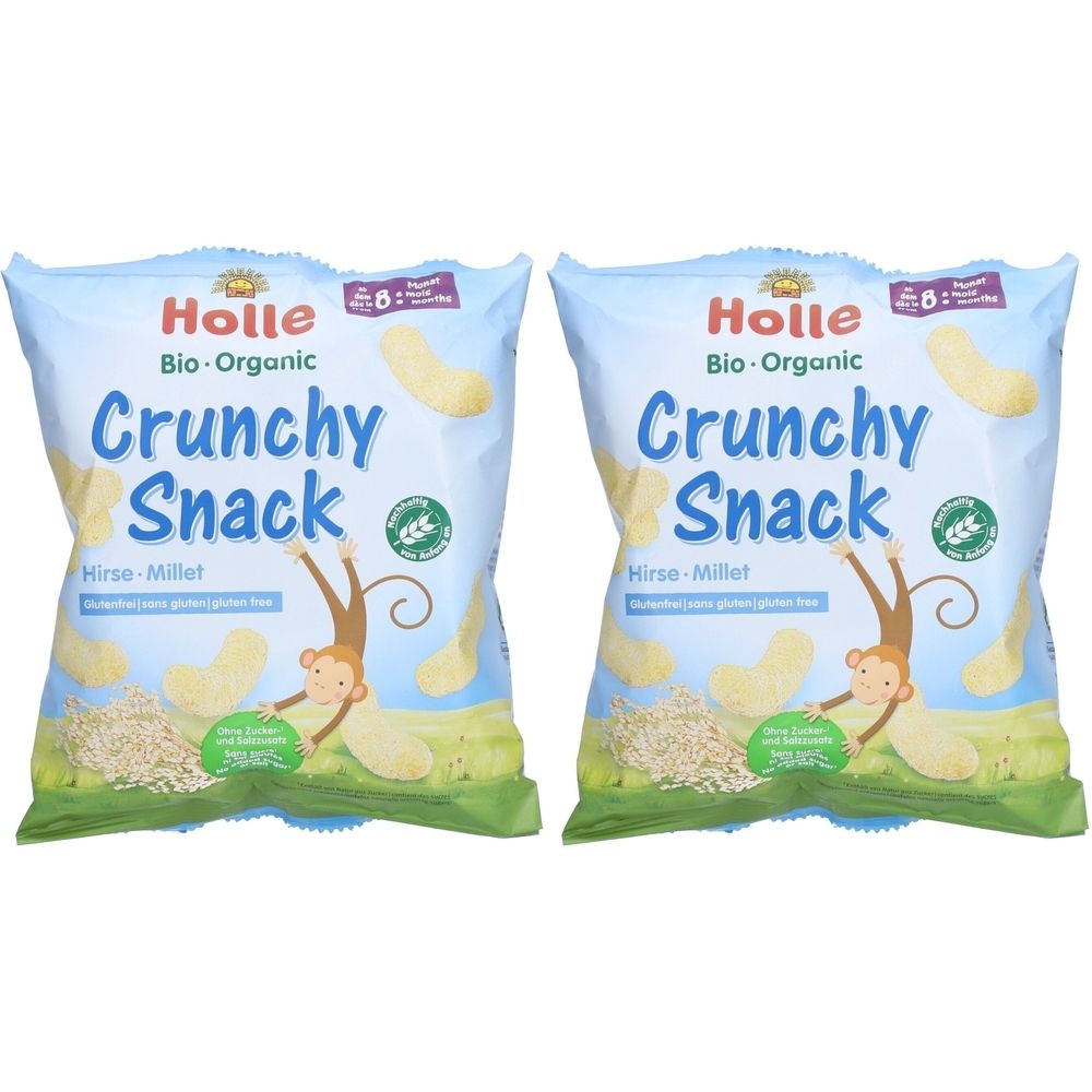 Holle Kids Knuspersnack Hirse bio x2 2x25 g Sonstige