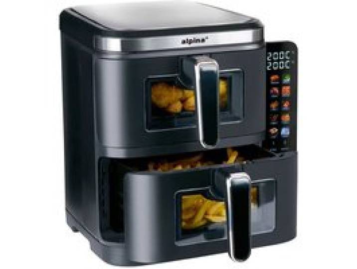 alpina Airfryer XXXL - Friteuse à air chaud 11L - 8 Personnes
