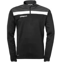 uhlsport Offense 23 1/4-Zip Sweatshirt schwarz/anthrazit/weiss 152
